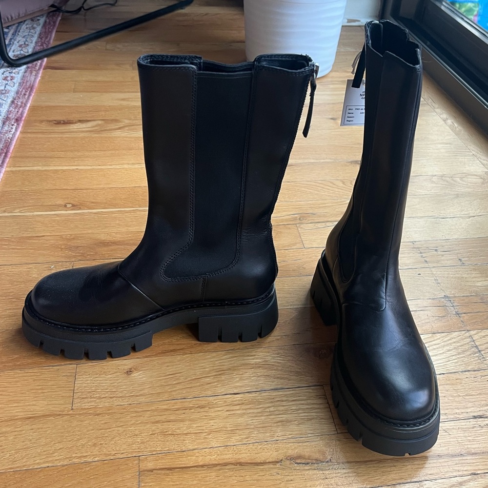 Leather Boots New with tags